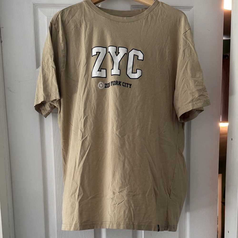 Zoo York Tan Short Sleeve Tee